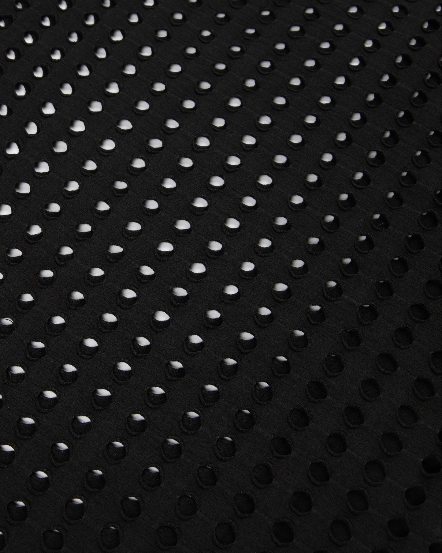 Laser Cut Tank Top: Black