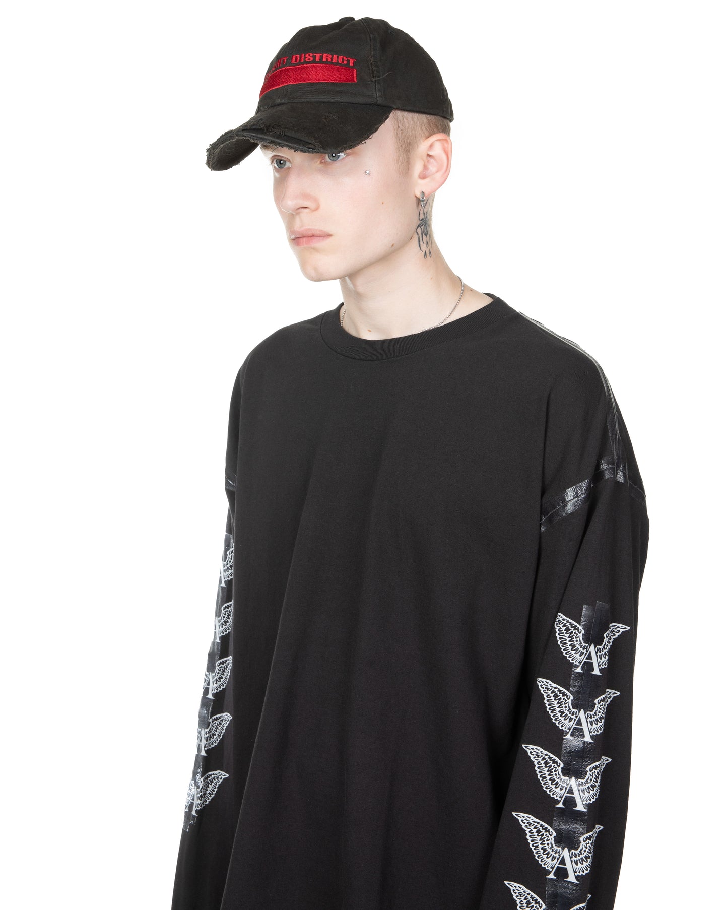 Red Light District Cap: Vintage Black
