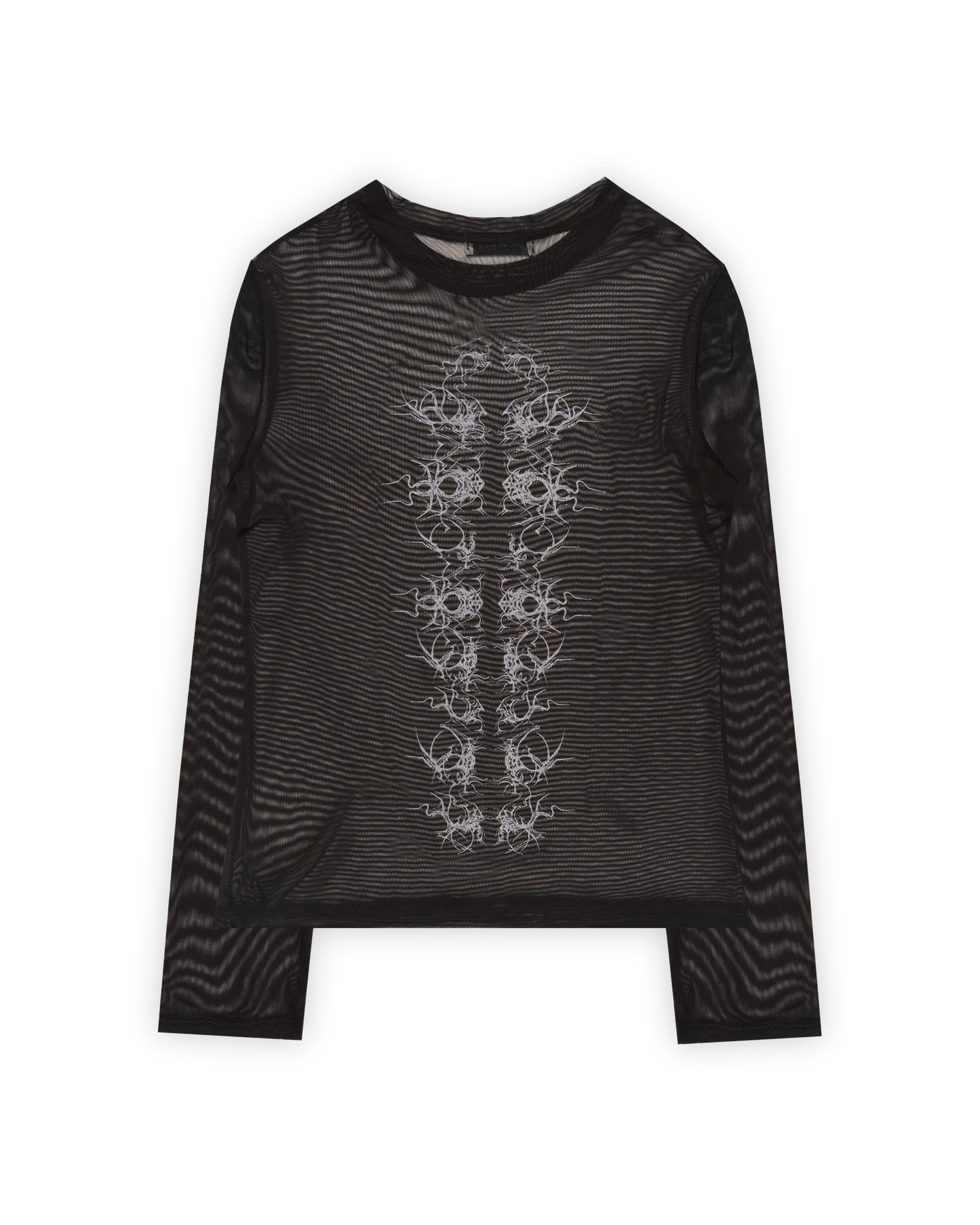 Tattoo Long Sleeve: Black
