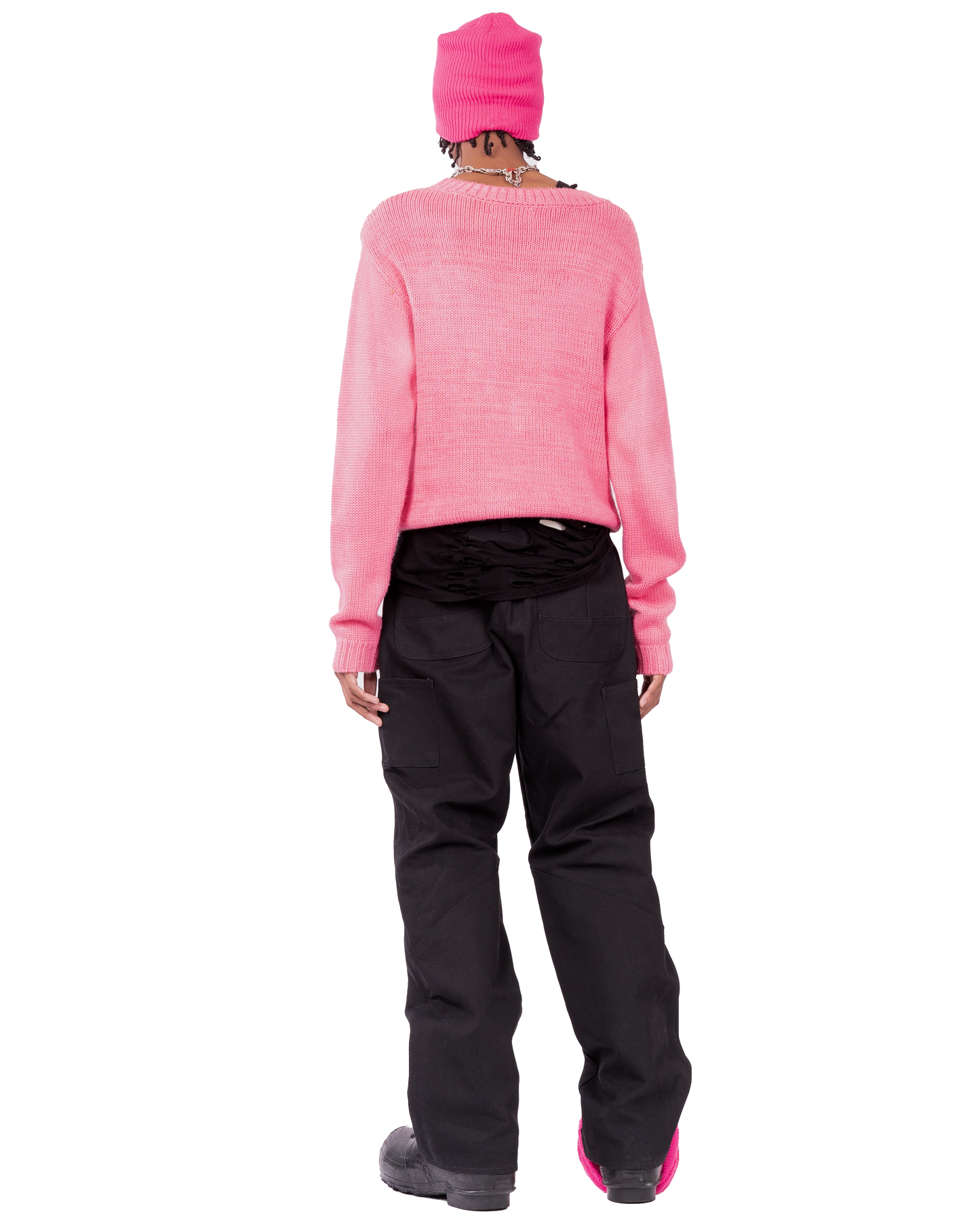 Botox Sweater Faded Pink