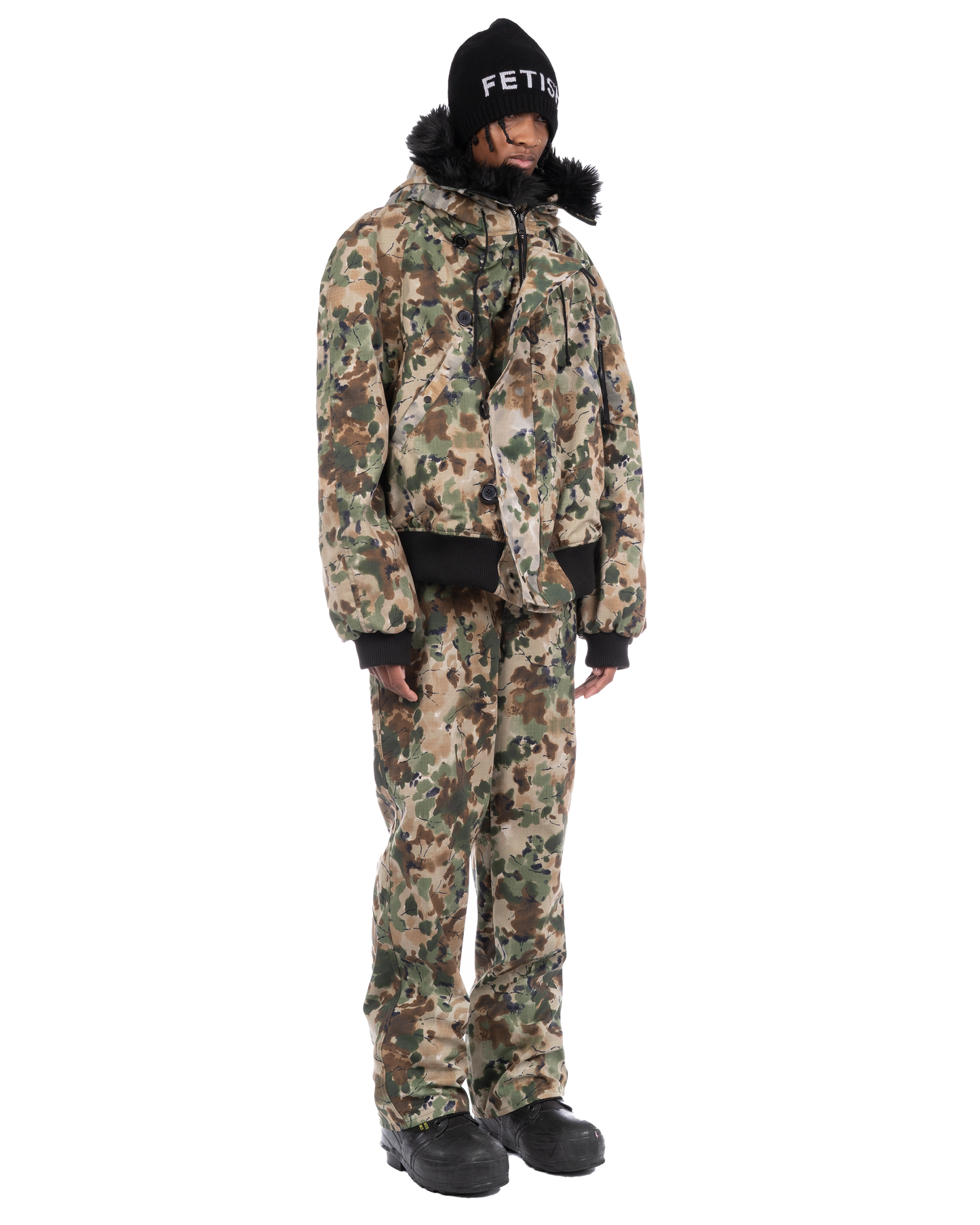 Helicopter Jacket: Camp Camo