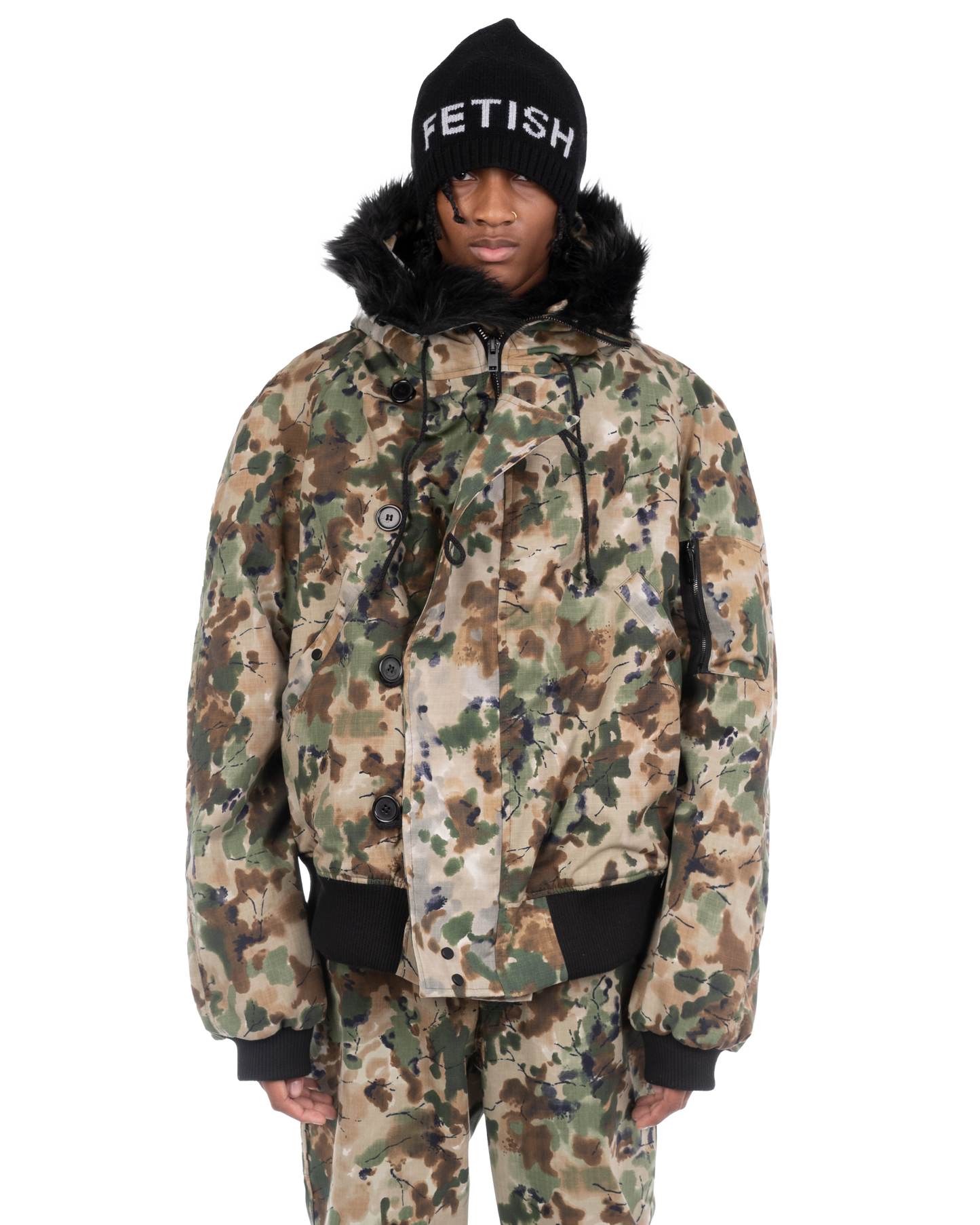 Helicopter Jacket: Camp Camo