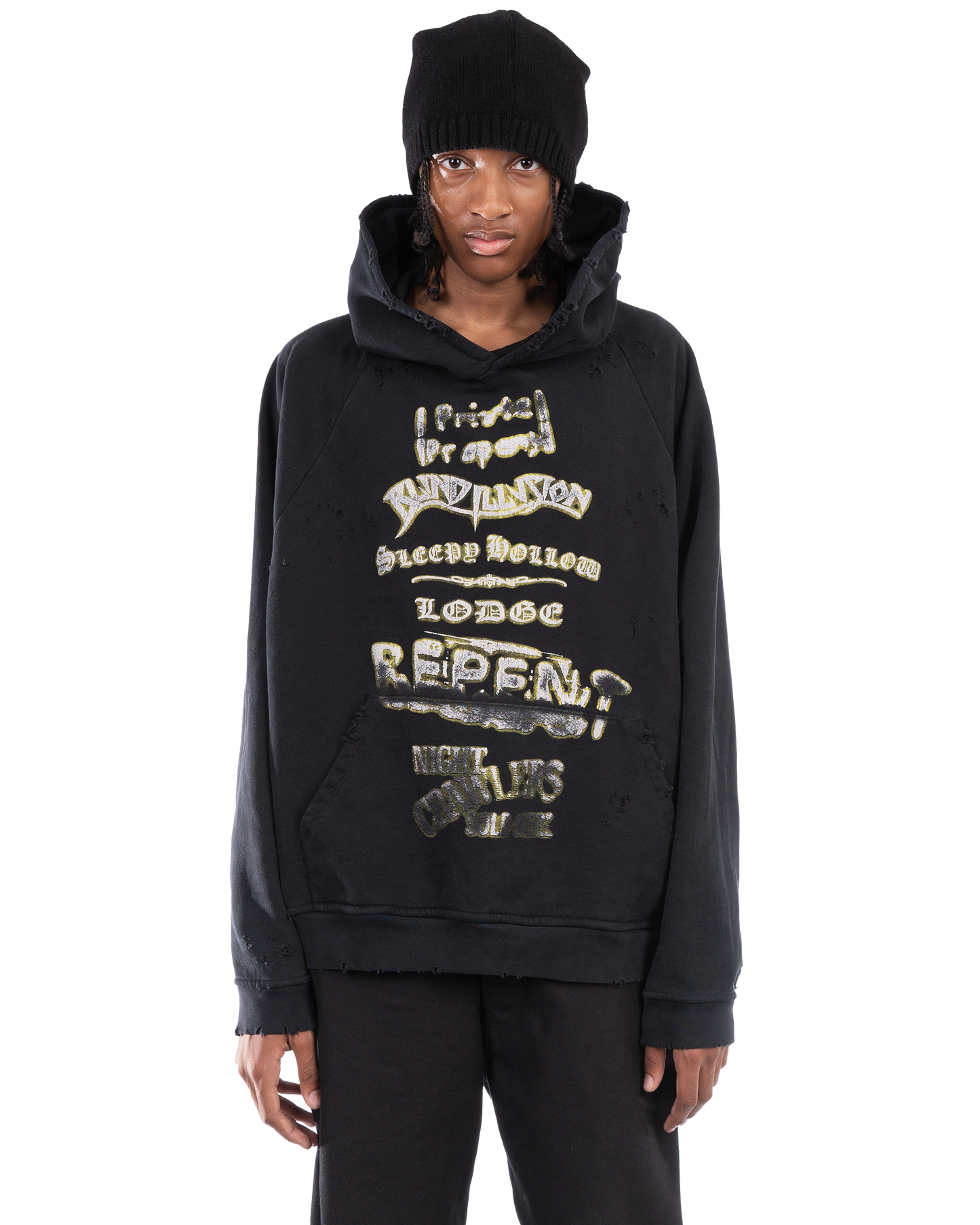CAMP HOODIE: VINTAGE BLACK
