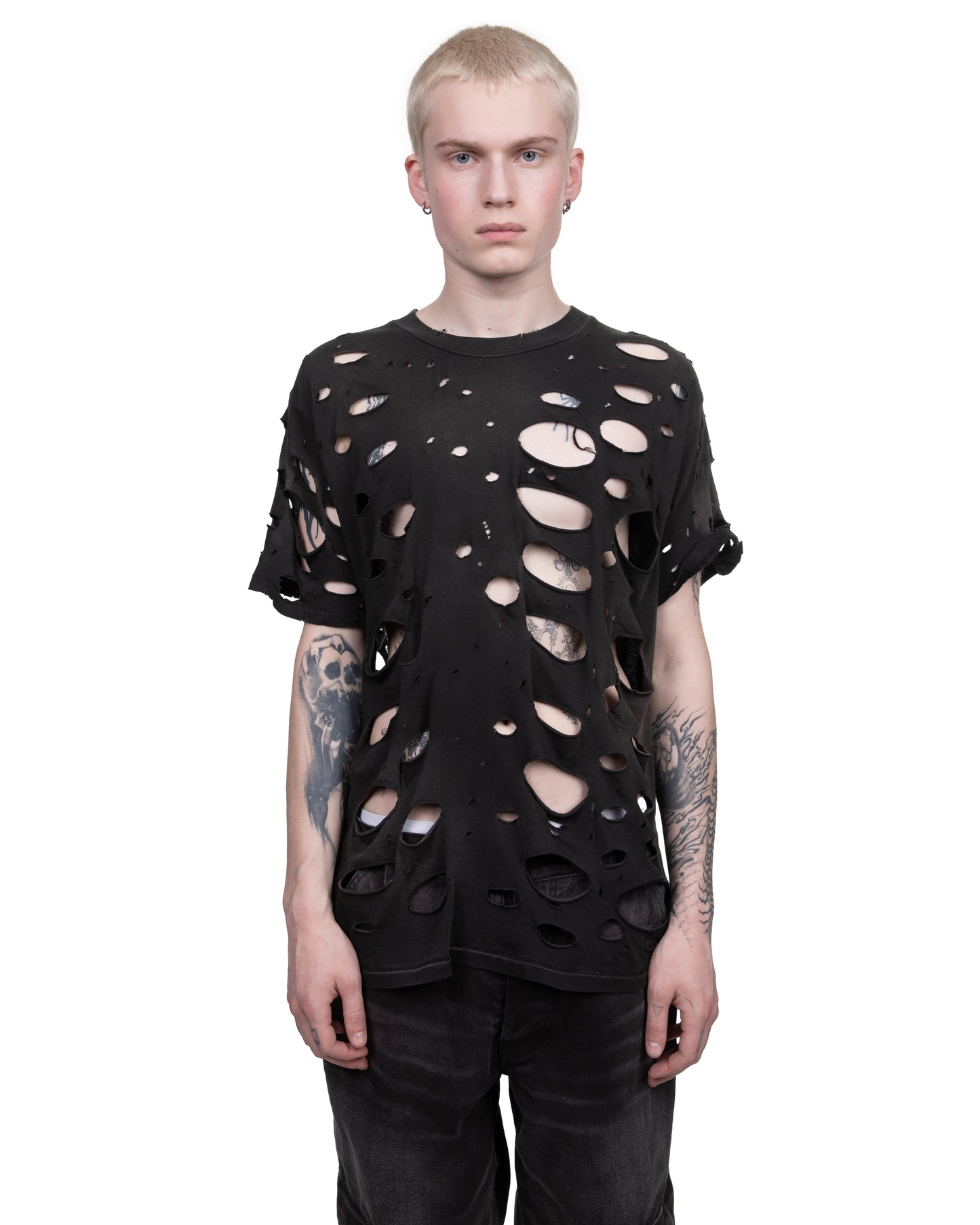 Crash T-shirt: Vintage Black