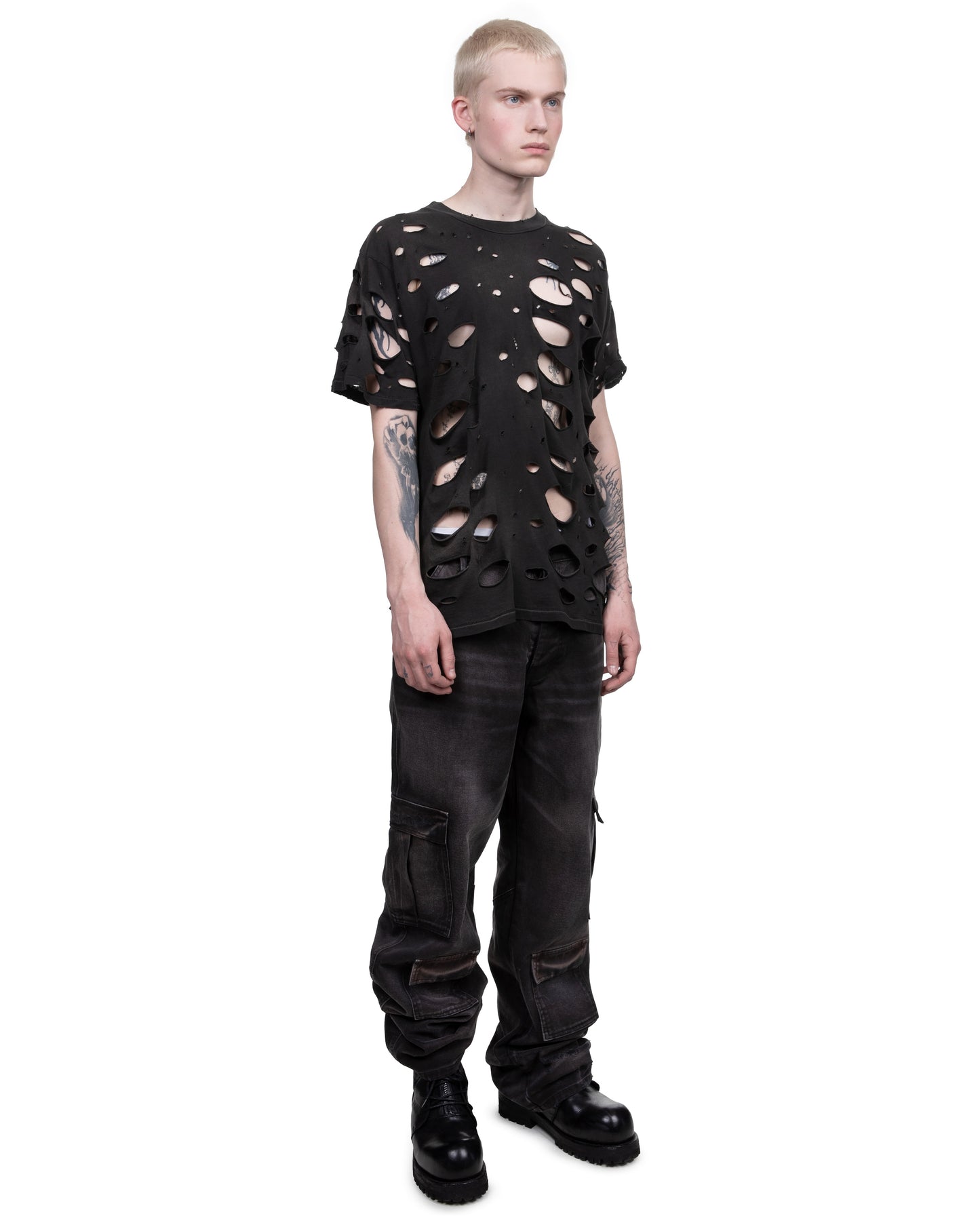 Crash T-shirt: Vintage Black