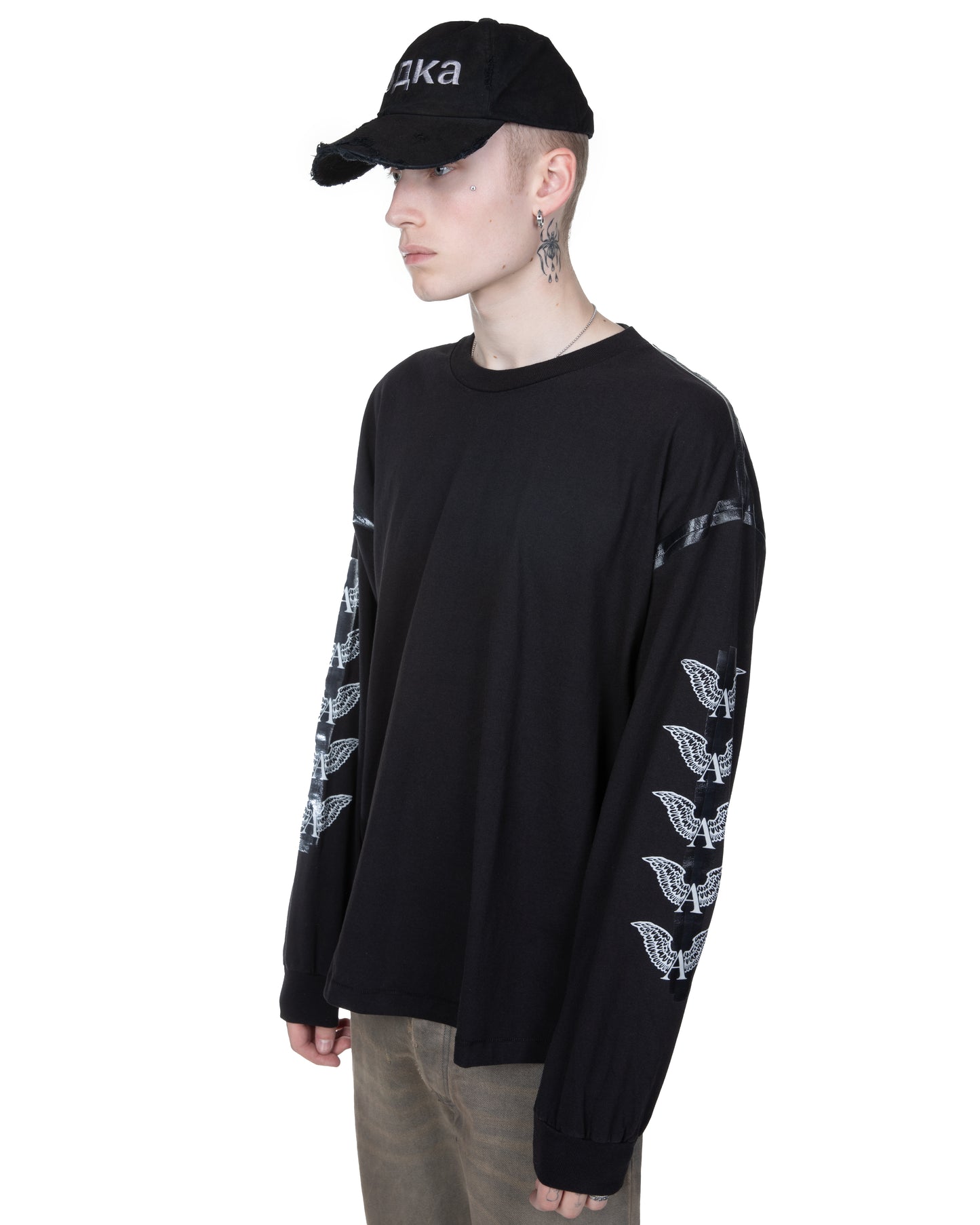 Bodka Hat: Thrashed Black