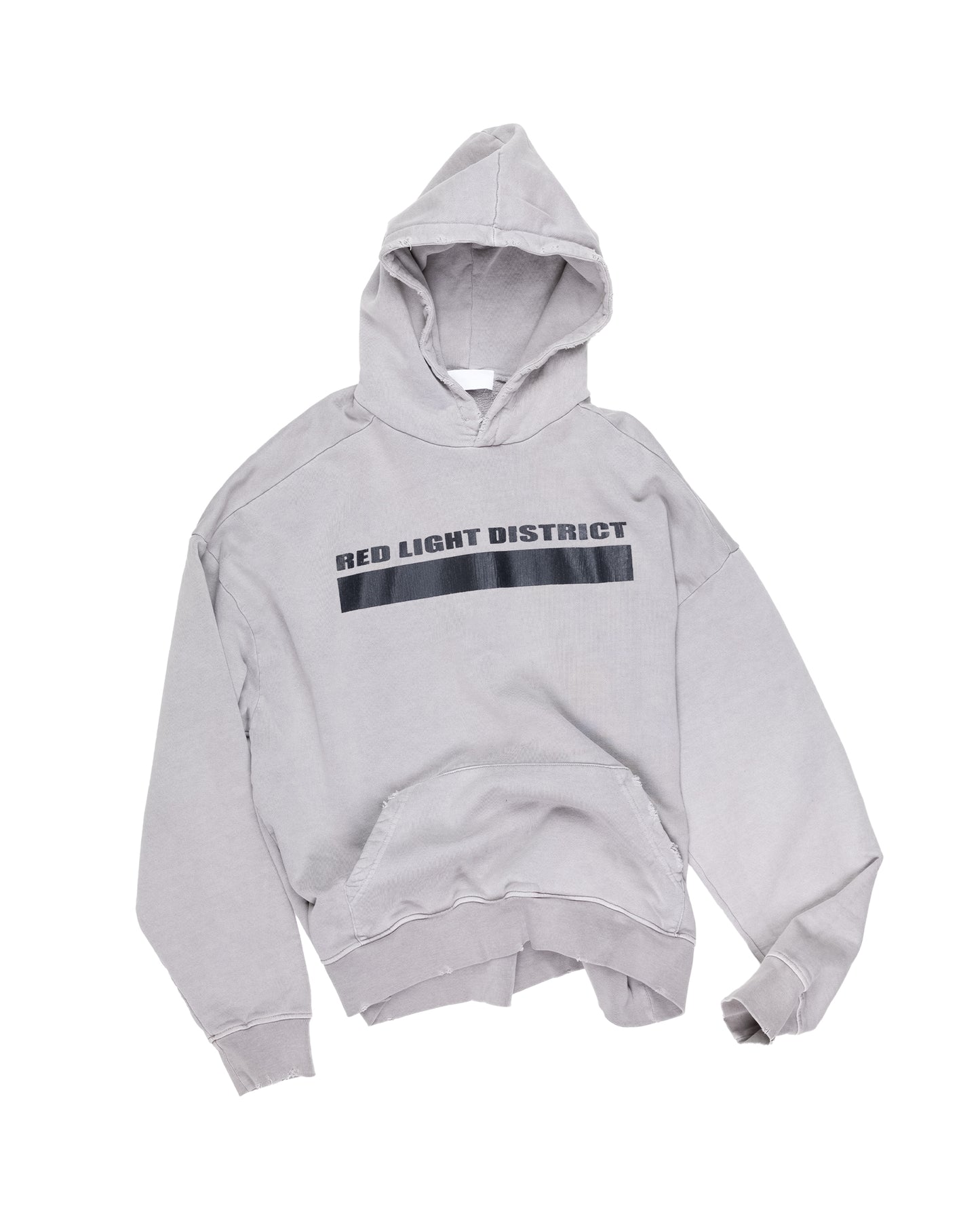 Red Light District Hoodie: Grey