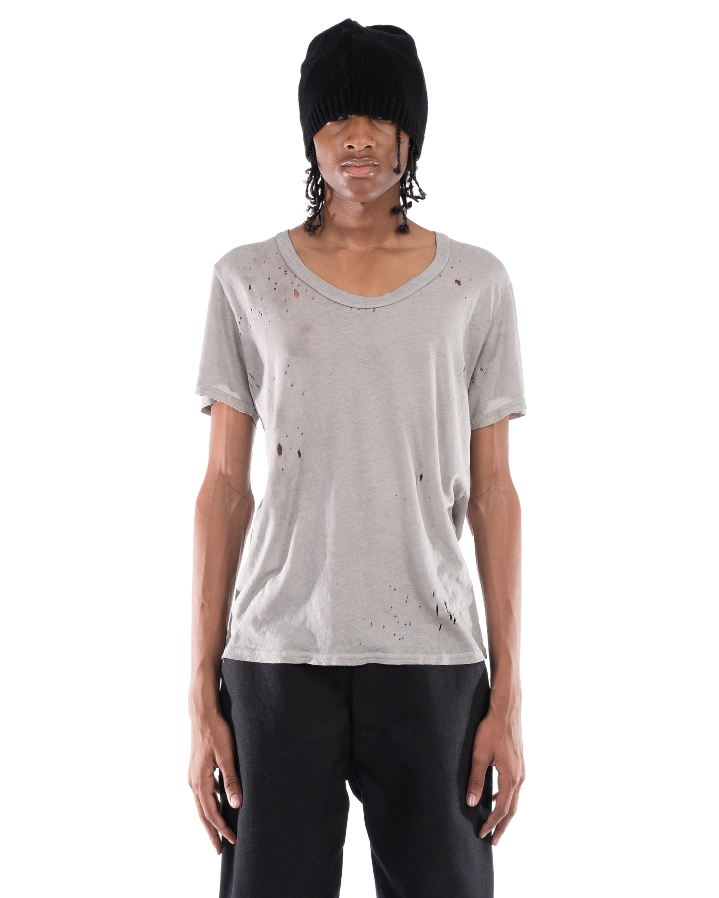 Grey Dirty Wash T-shirt
