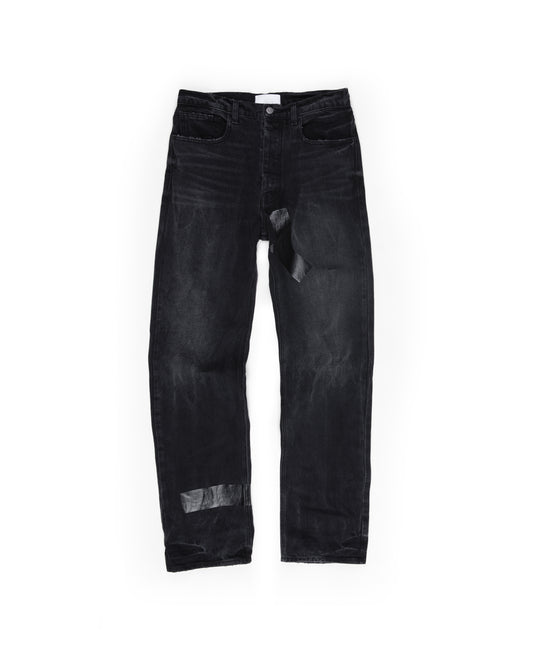 Straight Leg Duct Tape Jeans