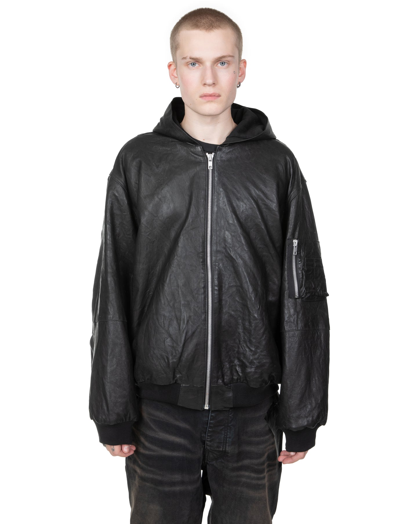 Leather Bomber