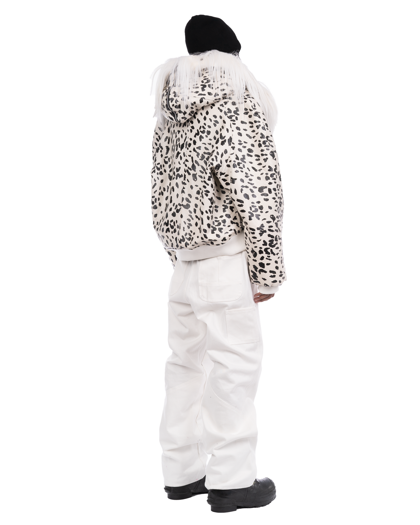 Helicopter Jacket: Kardashian Bone Leopard