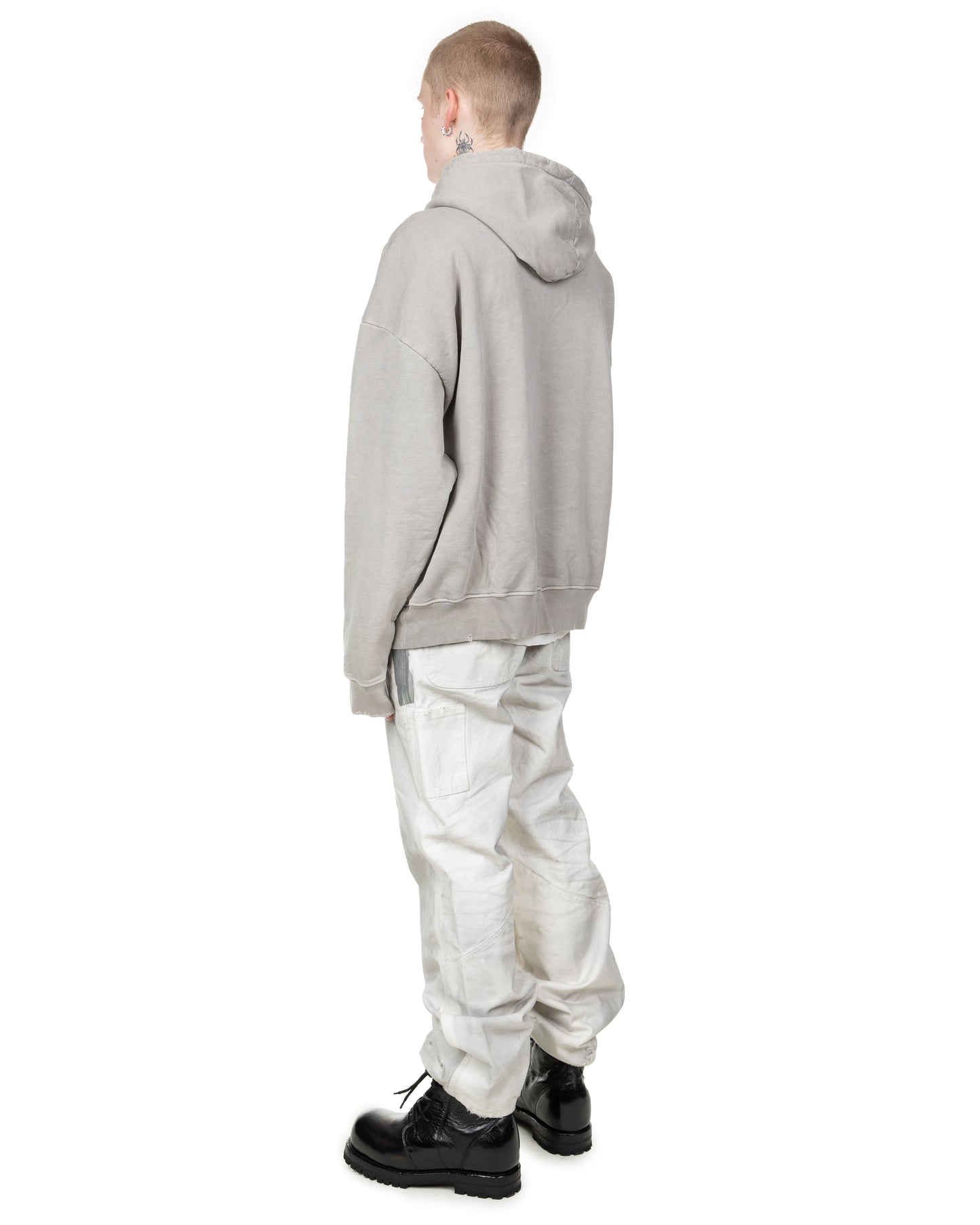 Red Light District Hoodie: Grey