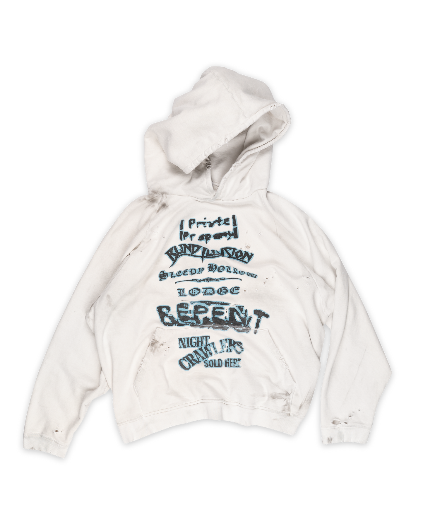 CAMP HOODIE: VINTAGE WHITE
