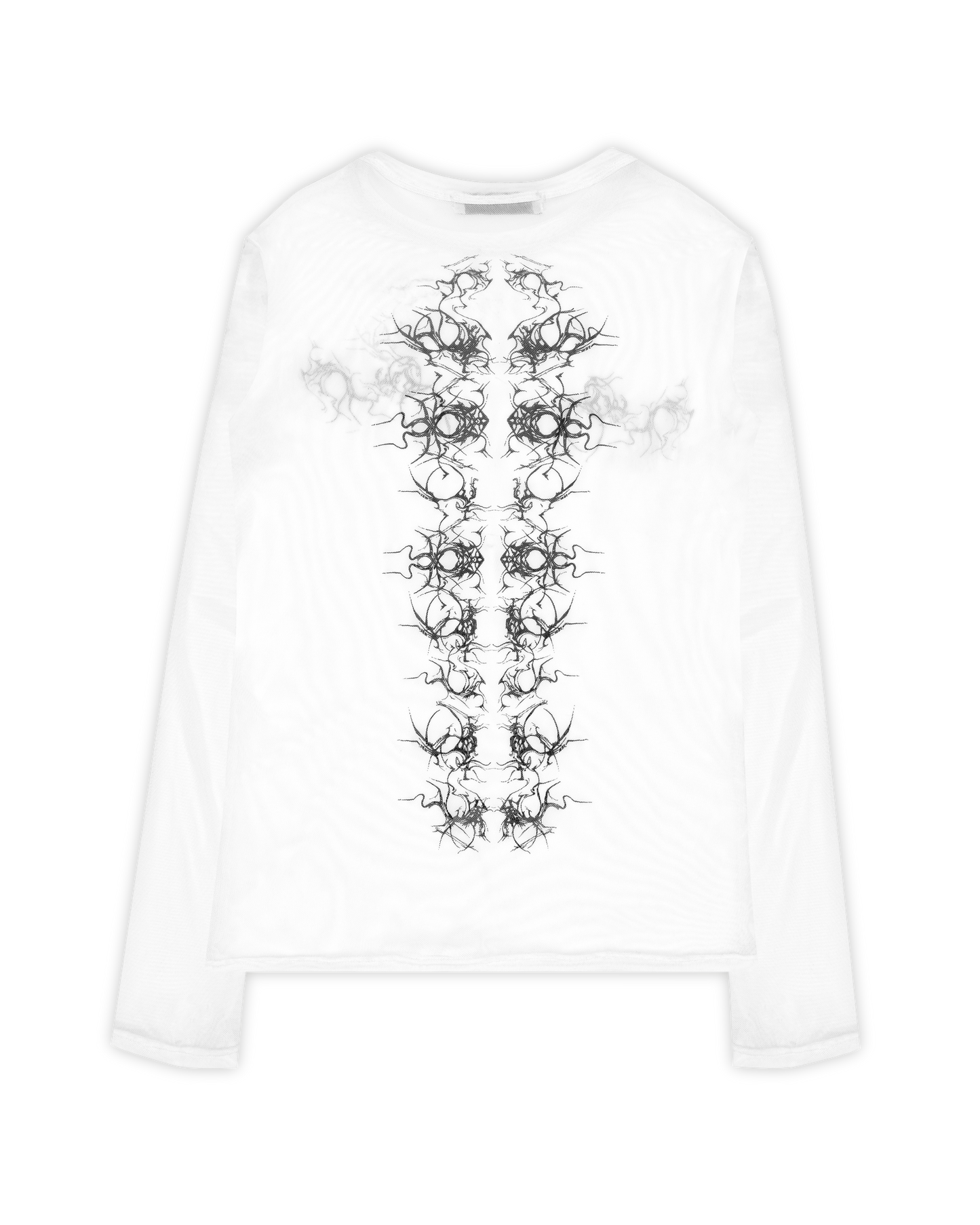 Tattoo Long Sleeve: White