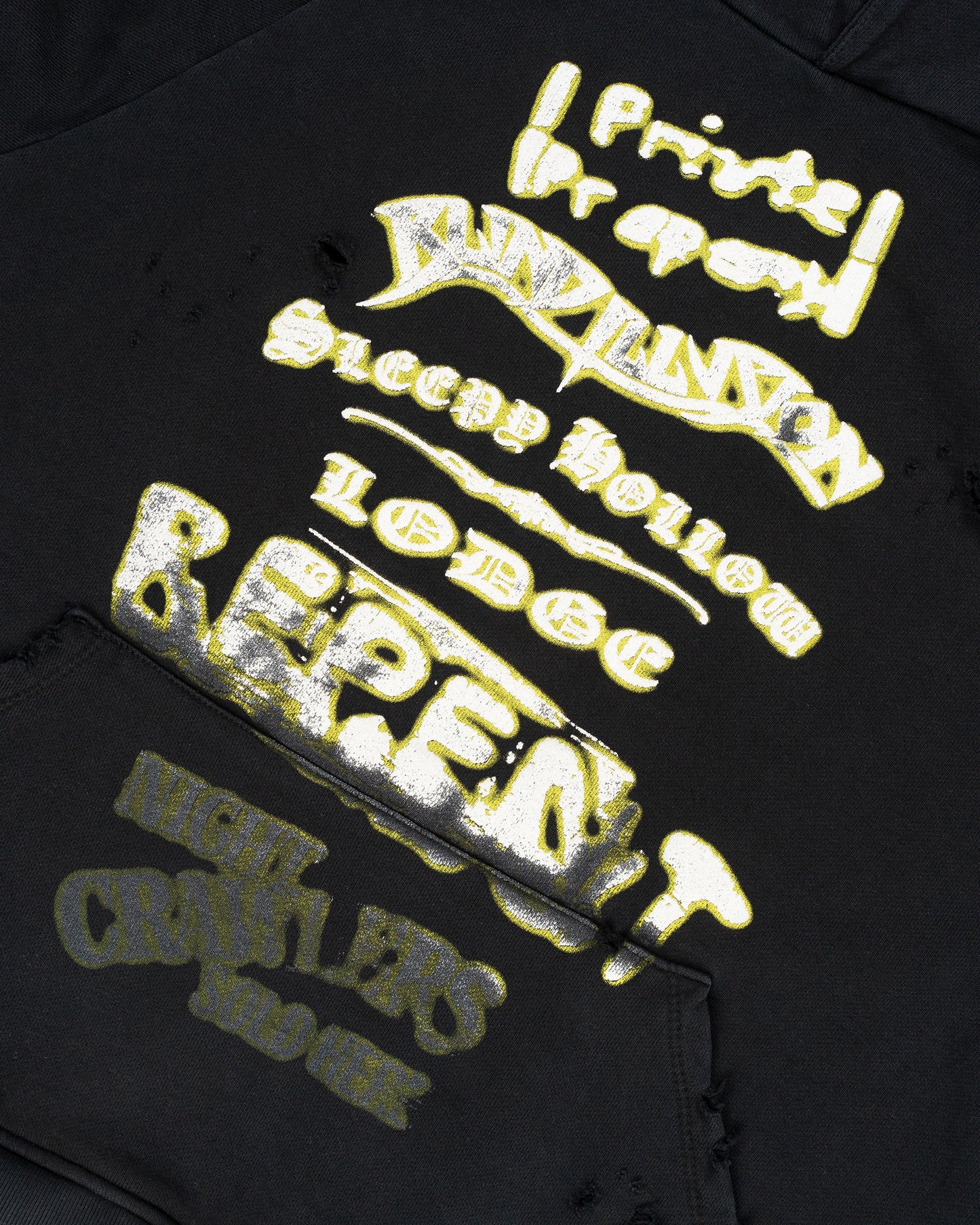 CAMP HOODIE: VINTAGE BLACK