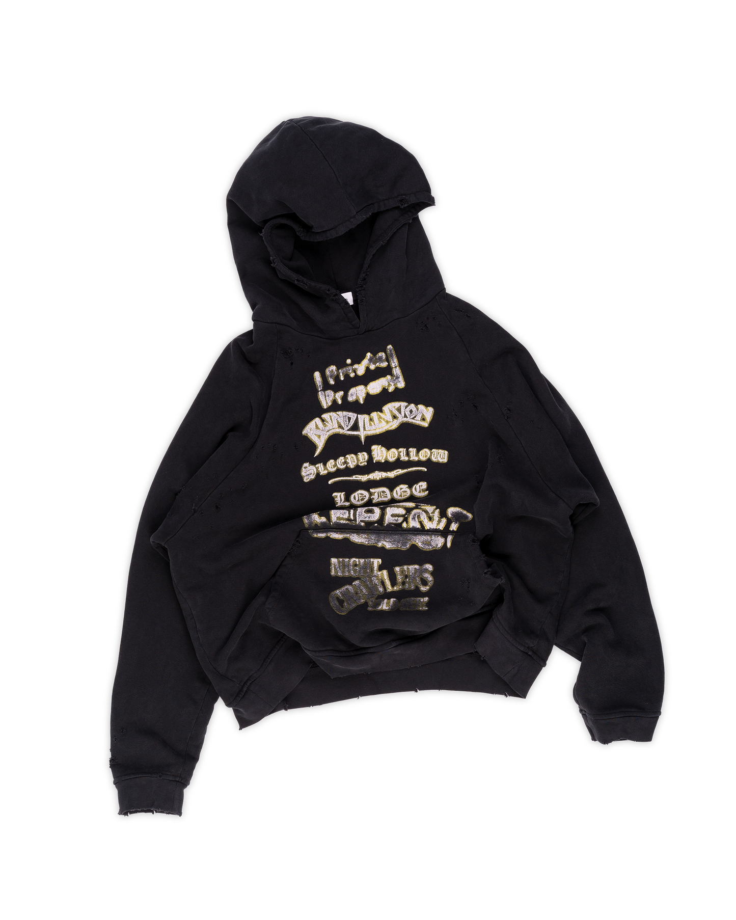 CAMP HOODIE: VINTAGE BLACK