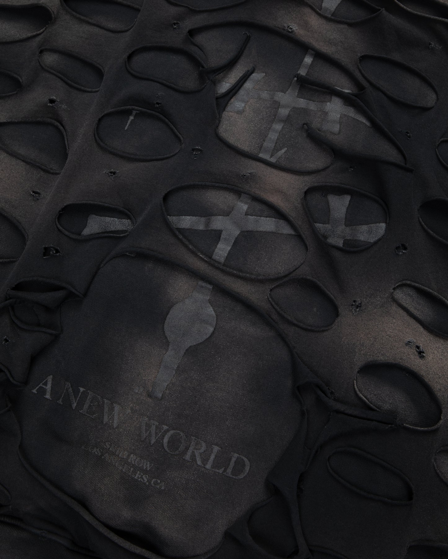 A New World Hoodie: Vintage Black