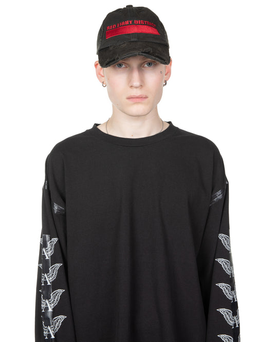 Red Light District Cap: Vintage Black