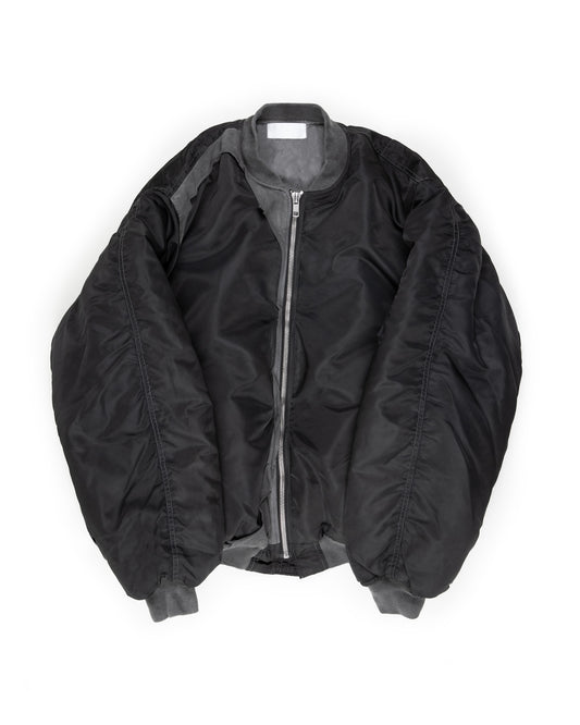 Cut Out Bomber: Black Oil Wash