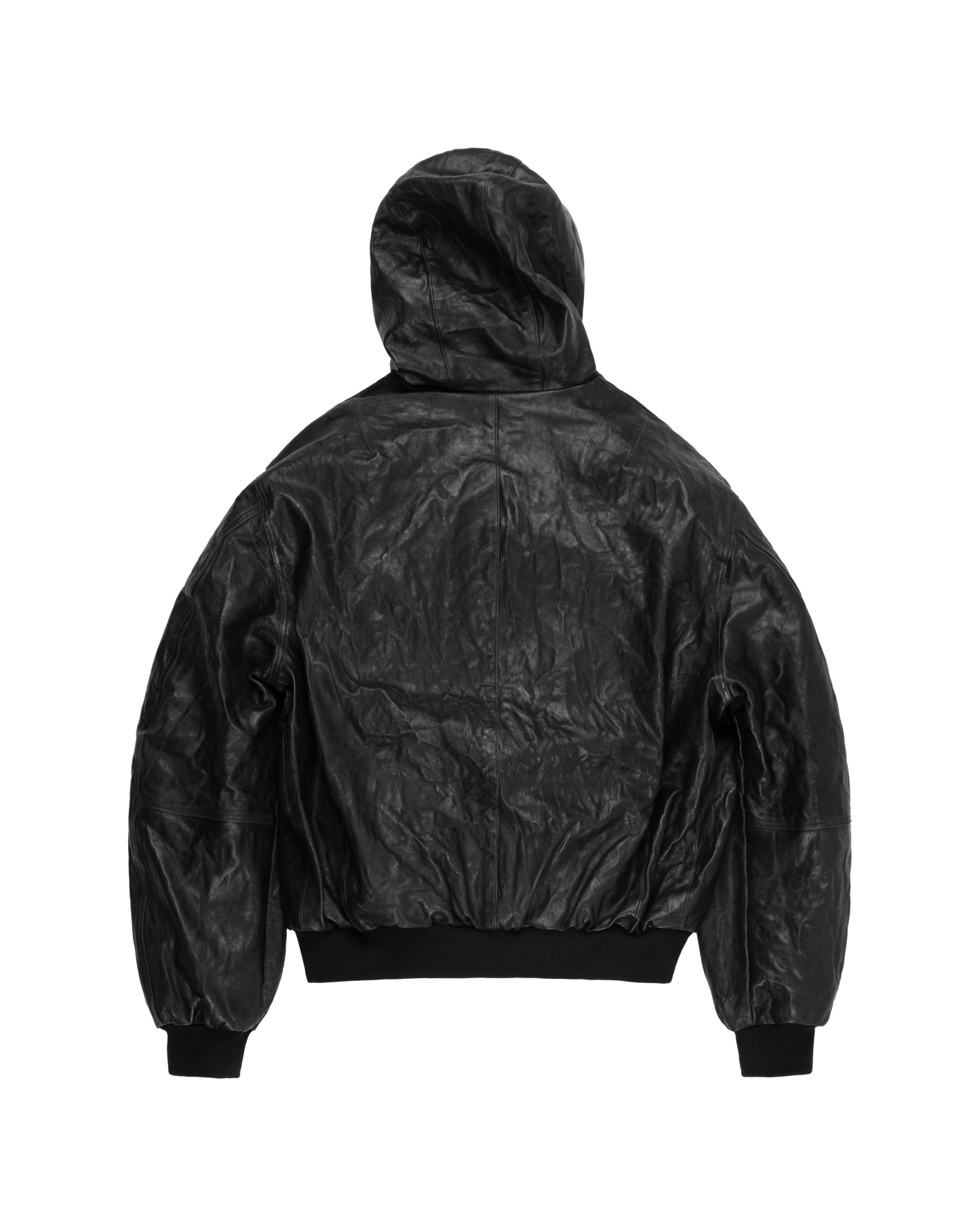 Leather Bomber Jacket