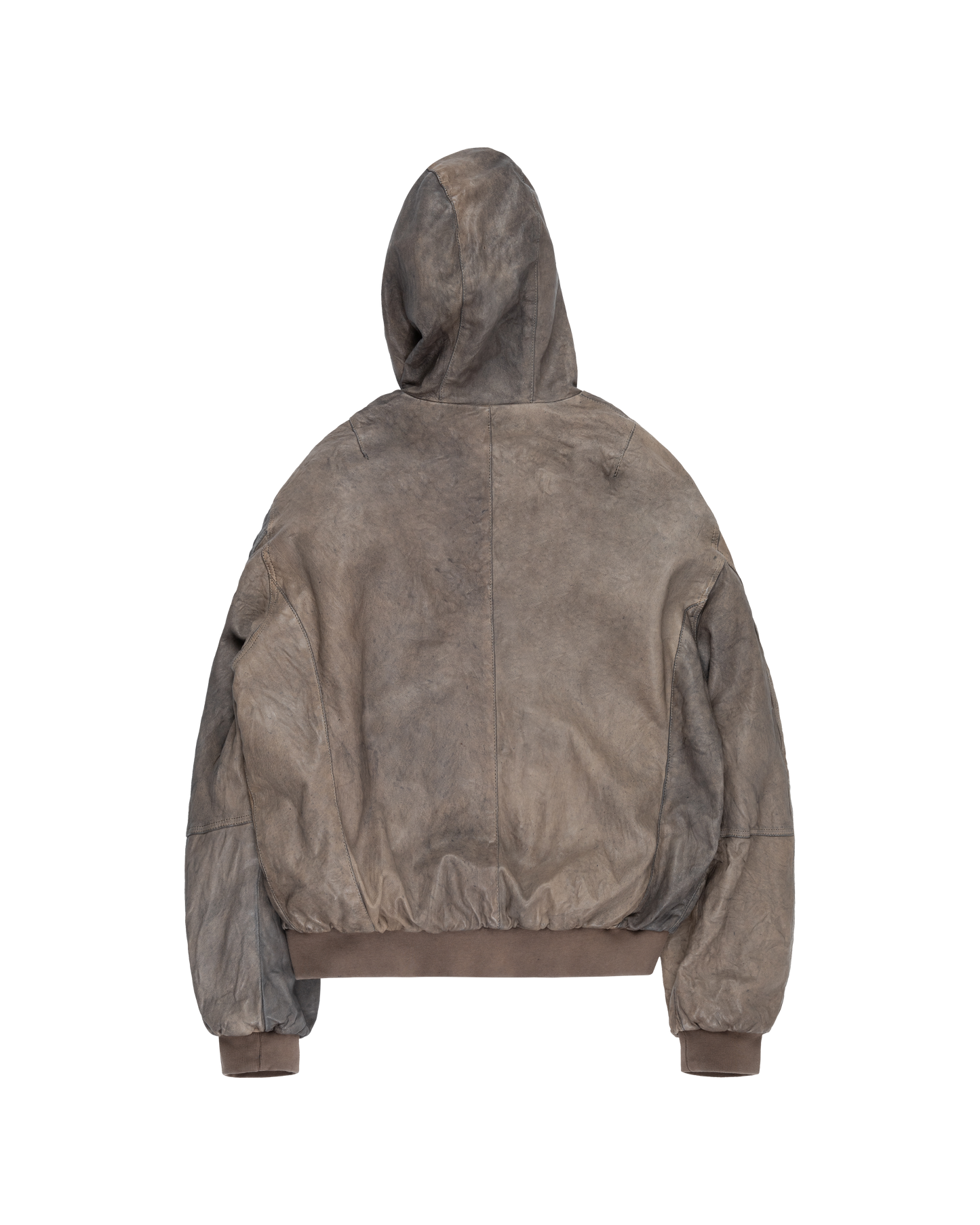 Leather Bomber Jacket