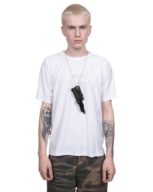 Lighter Holder Necklace: Black Leather Collaboration With Ant/Anti