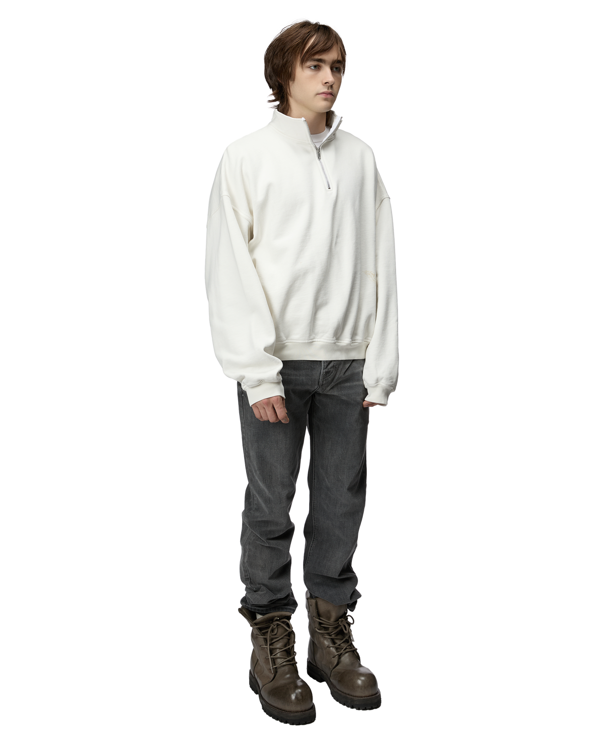 Stencil Logo Quarter Zip