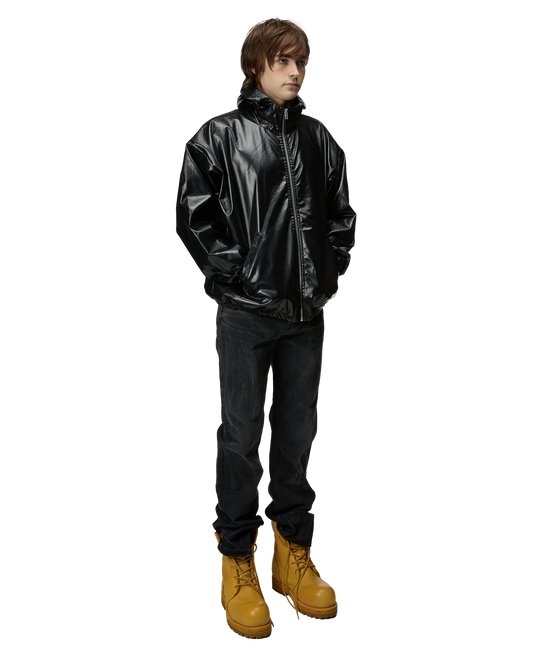 Coated Windbreaker