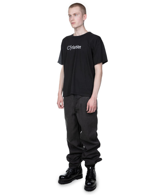 Christian T-shirt: Vintage Black
