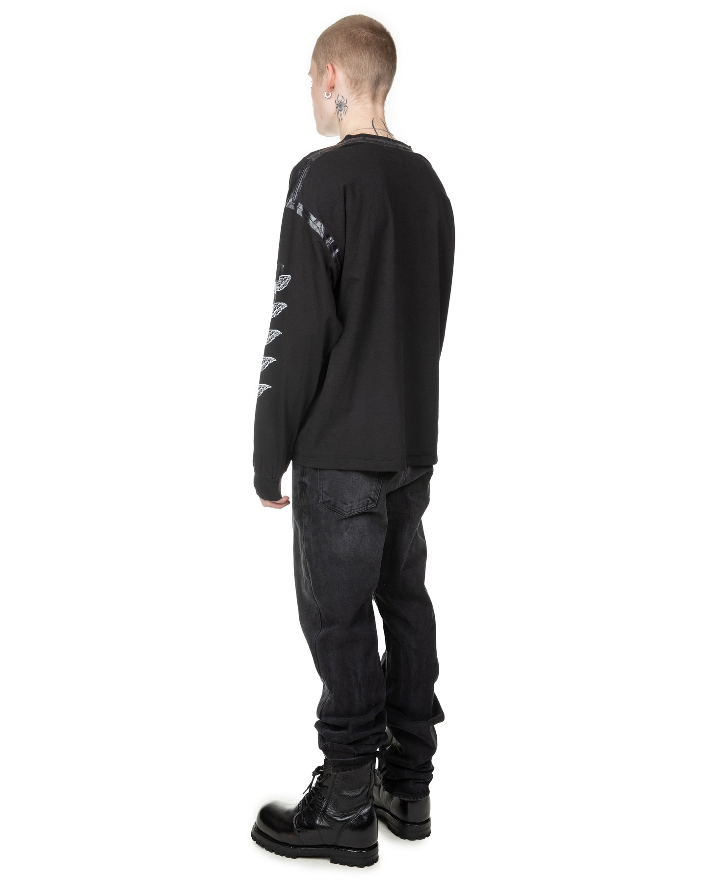Taped Seam Long Sleeve T-shirt
