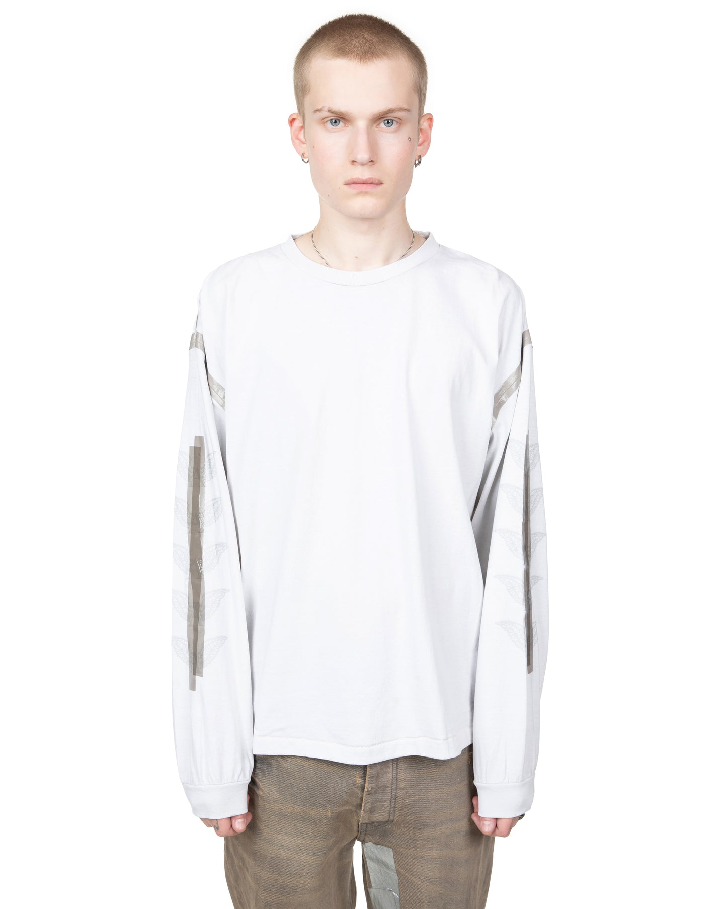 Taped Seam Long Sleeve T-shirt