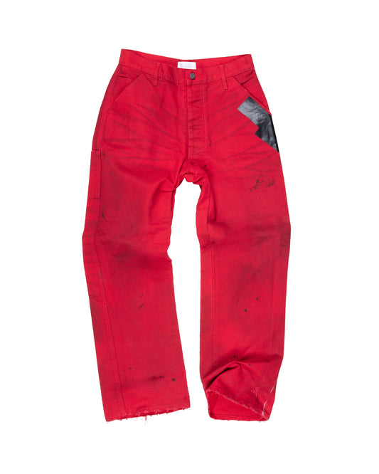 Underground Pants: Duct Tape Dirty Red