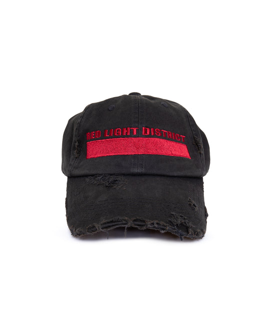 Red Light District Cap: Vintage Black