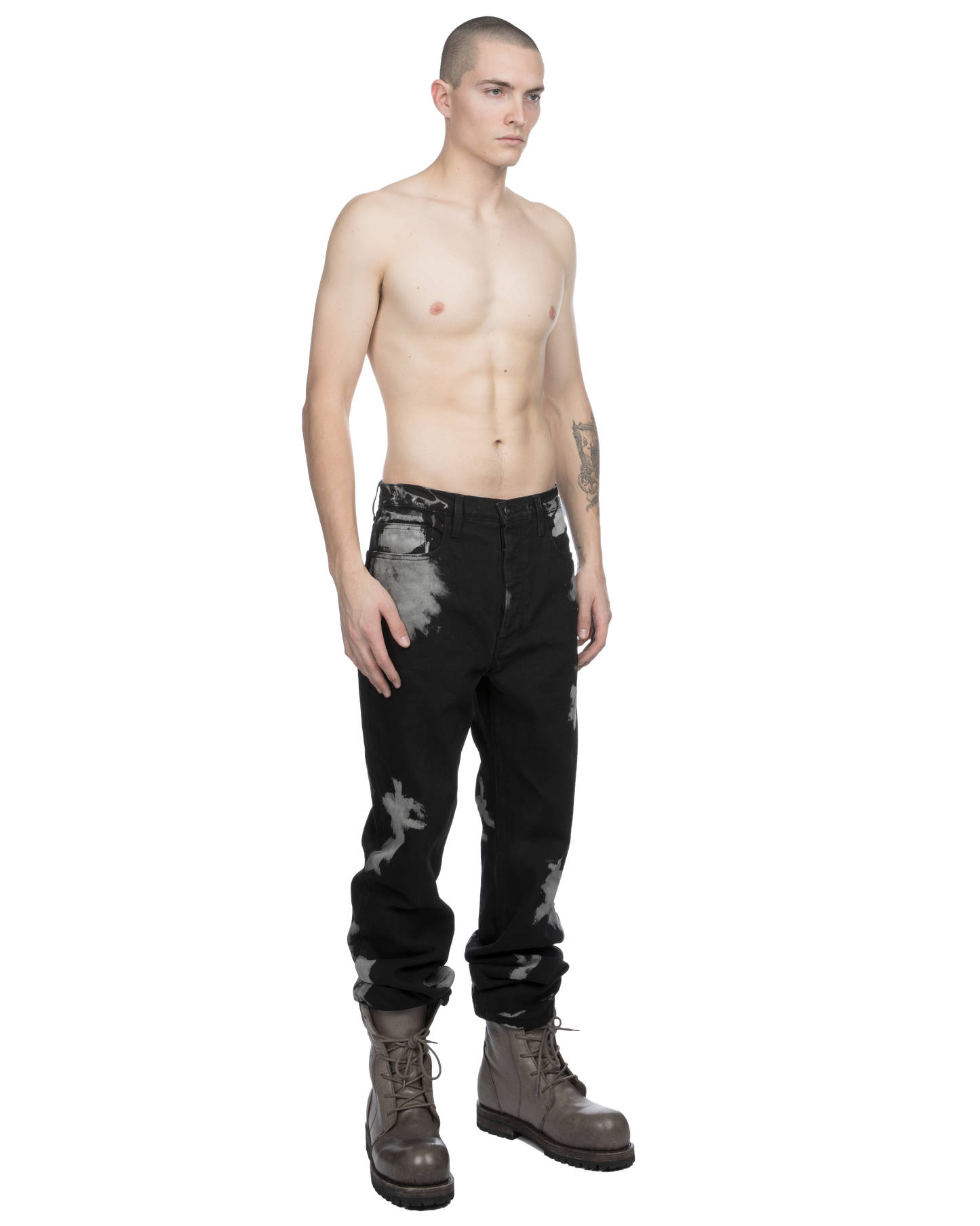 Bleach Straight Leg Pants
