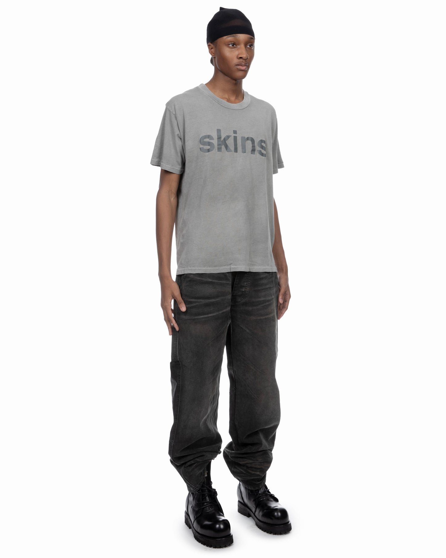 Skins T-shirt: Vintage Grey