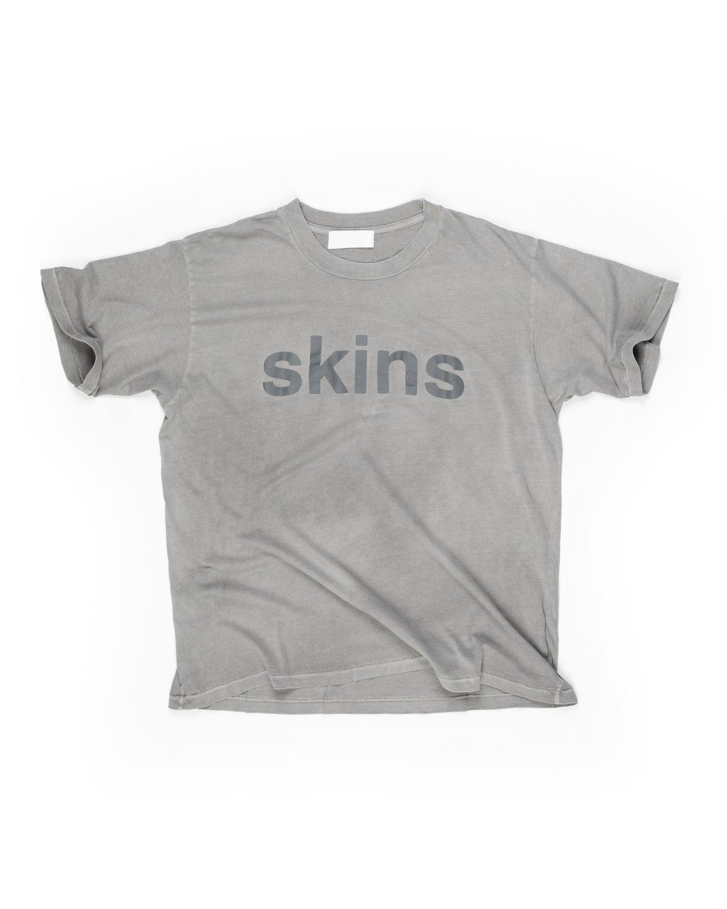 Skins T-shirt: Vintage Grey