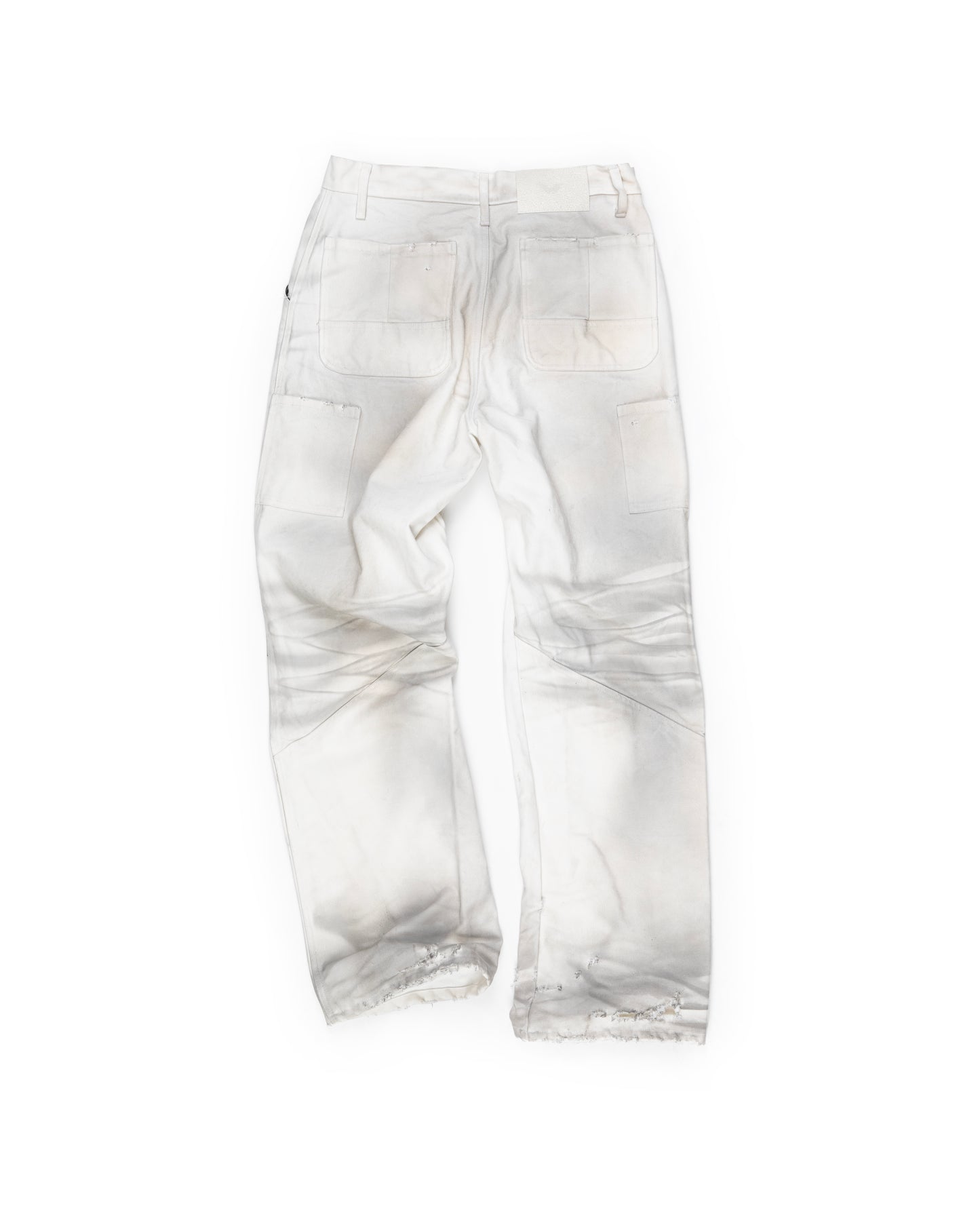 Underground Painter Pants: Vintage White