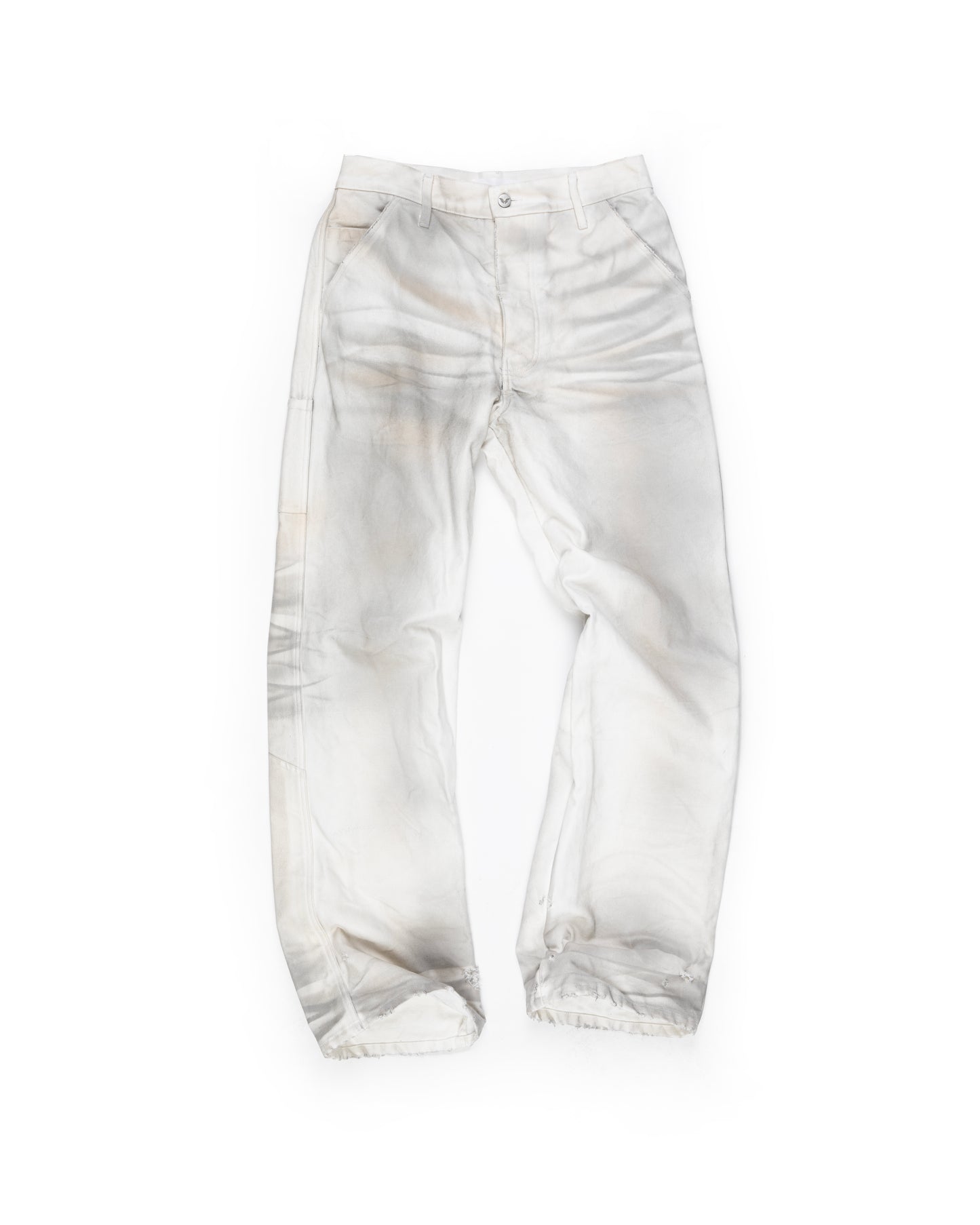 Underground Painter Pants: Vintage White