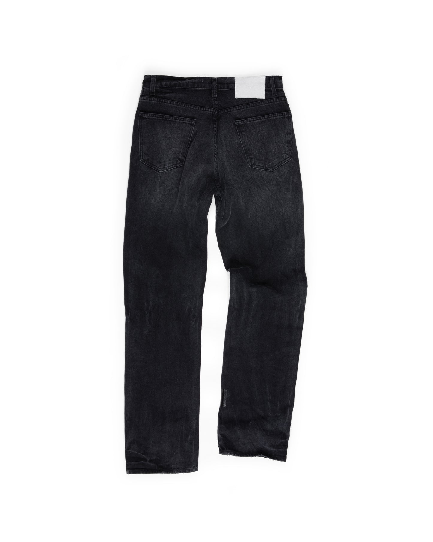 Straight Leg Duct Tape Jeans