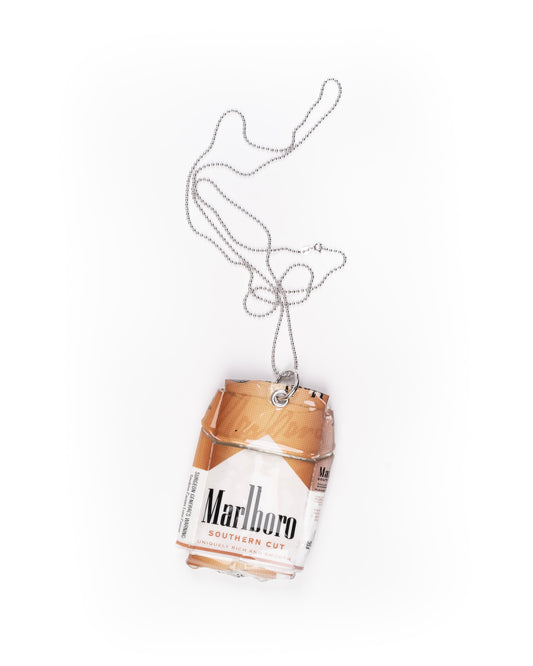 Coated Cigarette Necklace: American 27s 03