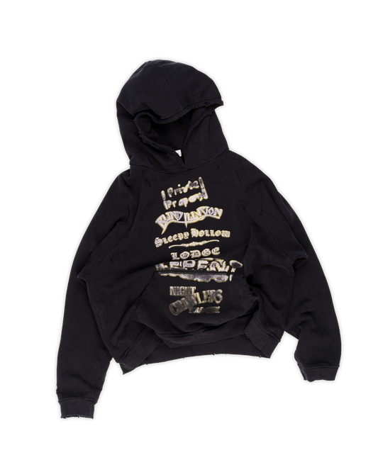 CAMP HOODIE: VINTAGE BLACK