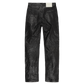 Leather Straight Pants