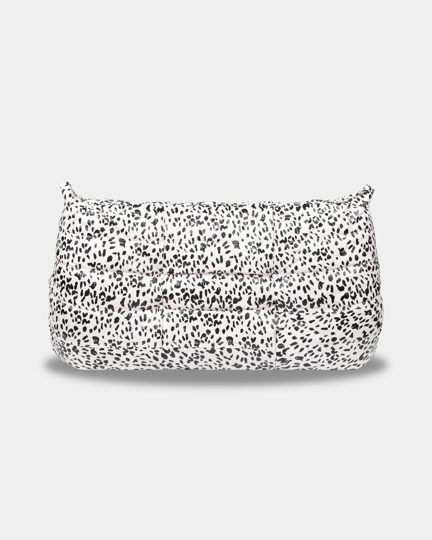 Ligne Roset Bone Leopard Leather Sofa